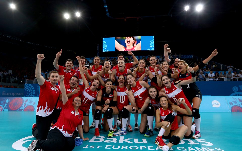 Турция спечели волейболния турни при жените в Баку