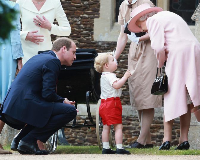 Снимки от кръщенето на принцеса Шарлот Елизабет Даяна, Сандрингам, Източна Англия, 05.07