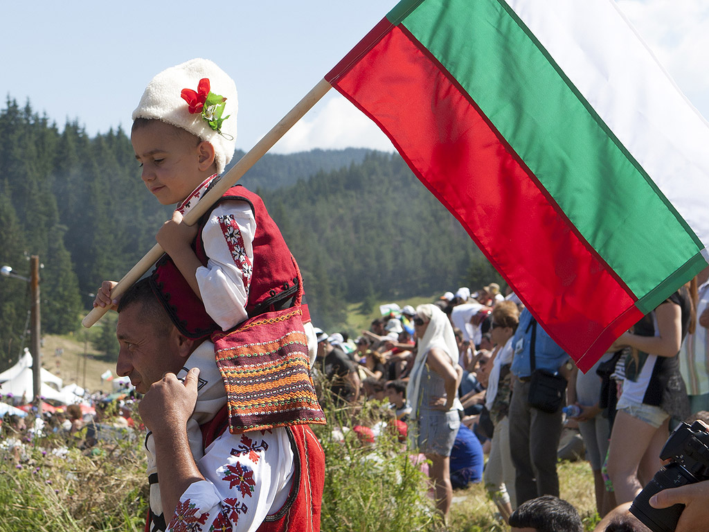 Откриване на народния събор в Рожен