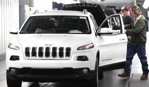 Използваният за демонстрацията модел на „Джип Чероки“