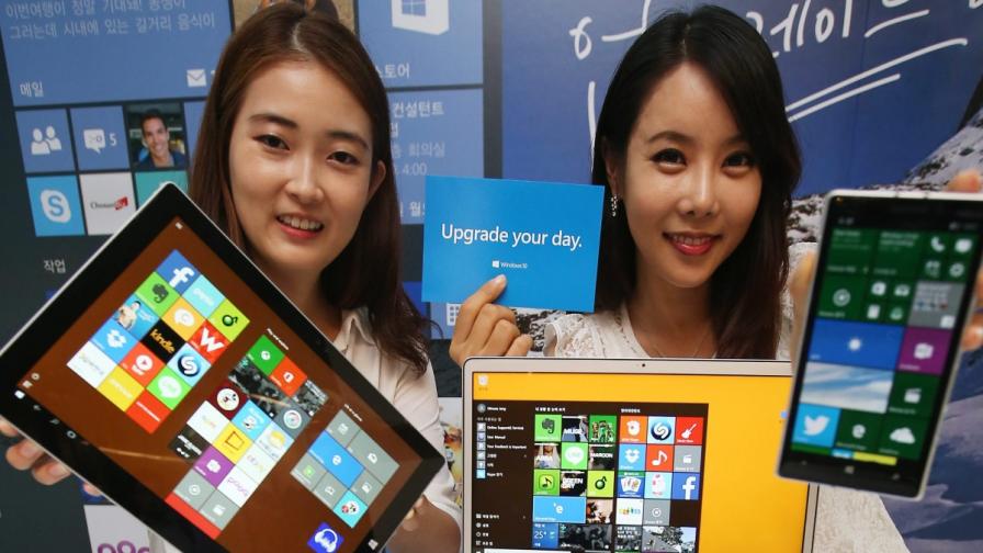 Microsoft сближава Windows 10 с Android и iOS