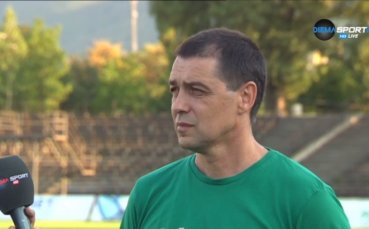 ВИДЕО: Хубчев: Въпреки изгонването сме недоволни от точката