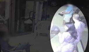 Кадър от записа на охранителната камера