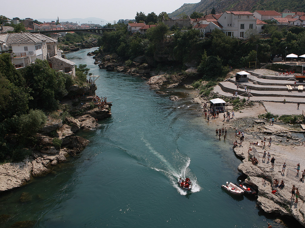 Ден първи от Red Bull Cliff Diving World Series в Мостар /Босна и Херцеговина