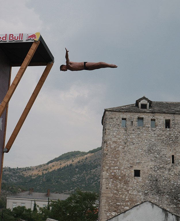 Ден първи от Red Bull Cliff Diving World Series в Мостар /Босна и Херцеговина