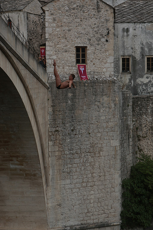 Ден първи от Red Bull Cliff Diving World Series в Мостар /Босна и Херцеговина