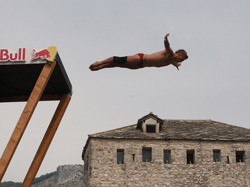 Ден втори от Red Bull Cliff Diving World Series в Мостар /Босна и Херцеговина