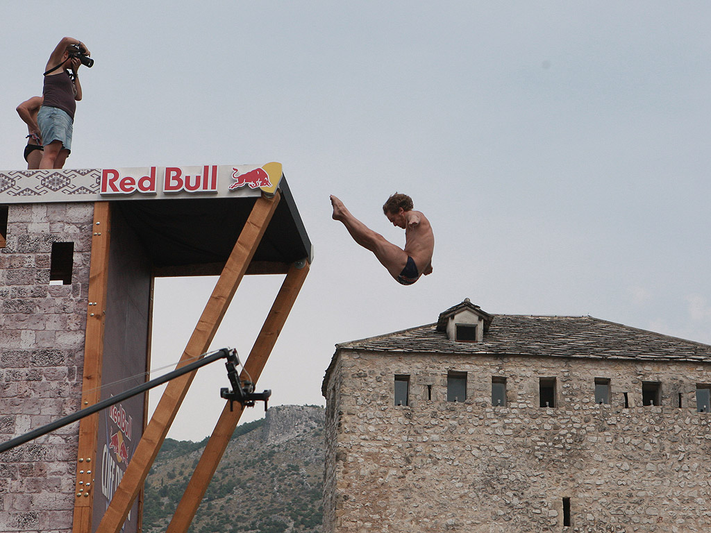 Ден втори от Red Bull Cliff Diving World Series в Мостар /Босна и Херцеговина