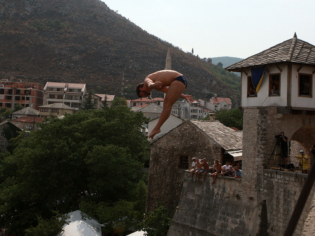 Ден втори от Red Bull Cliff Diving World Series в Мостар /Босна и Херцеговина