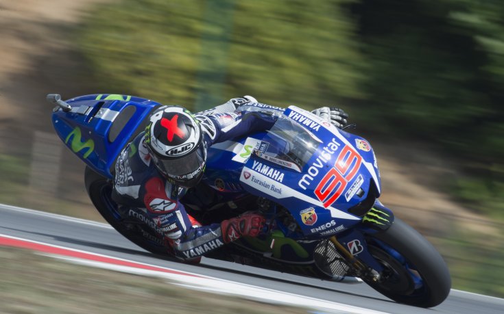 Хорхе Лоренсо спечели Гран При на Чехия се изравни с Валентино Роси