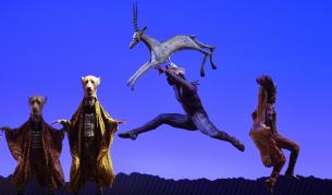 Сцена от мюзикъла Цар Лъв