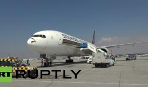 Щъркели приземиха аварийно самолет