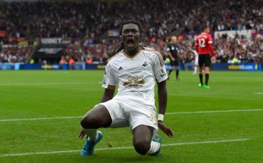 ВИДЕО: Колоритното празнуване на Гомис срещу Юнайтед