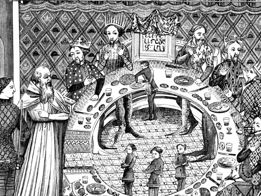 Приказките за крал Артур и неговите рицари на кръглата маса