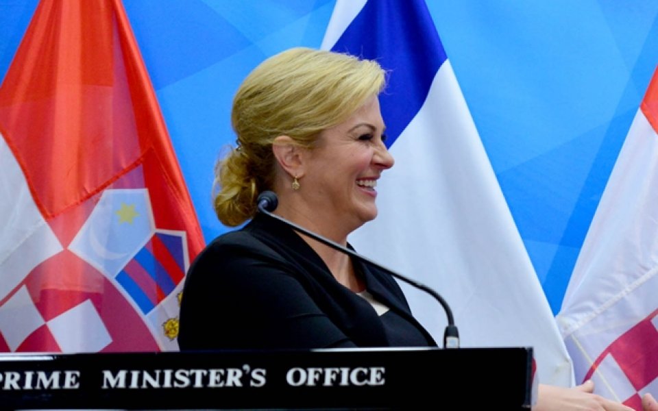 Бившият президент на Хърватия - Колинда Грабар-Китанович, бе избрана за