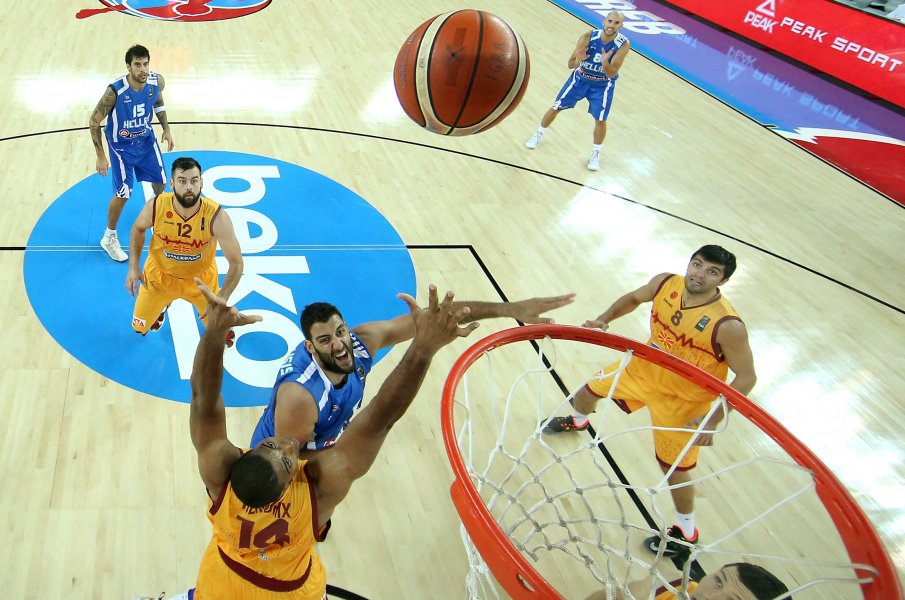 Македония Гърция Евробаскет 20151