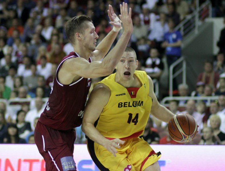 Белгия Латвия Евробаскет 20151