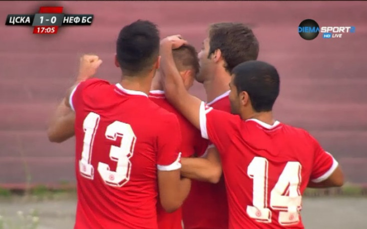 ВИДЕО: Преслав Йорданов отново блести за ЦСКА, вкара за 1:0