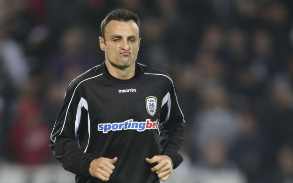 Бербатов води атаката на ПАОК в дербито на Солун