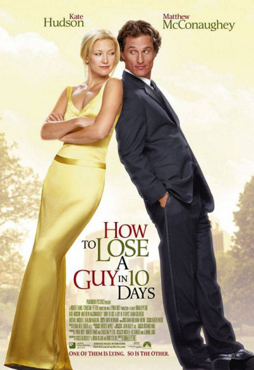 Кейт Хъдсън и невероятната й жълта рокля от филма "Как да разкараш гаджето за 10 дни"