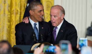 Джо Байдън с президента на САЩ Барак Обама