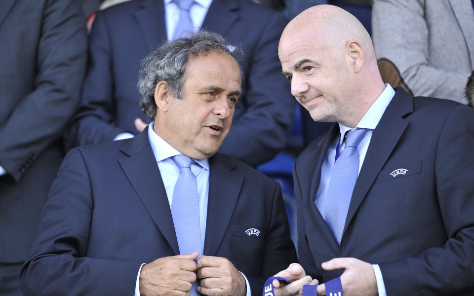 Платини: Инфантино не е за шеф на ФИФА