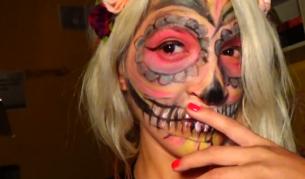 Оригинален грим за Хелоуин