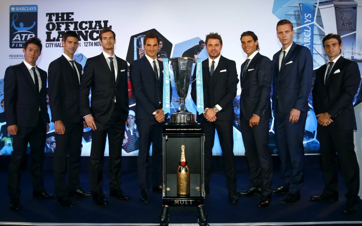 Федерер и Джокович в една група на финалния Мастърс