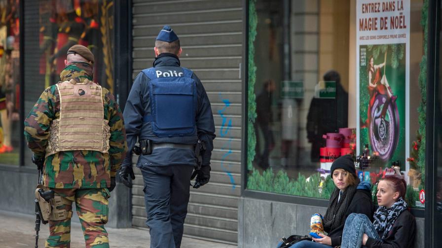 Втори ден безпрецедентни мерки за сигурност в Брюксел