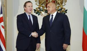 Дейвид Камерън и Бойко Борисов