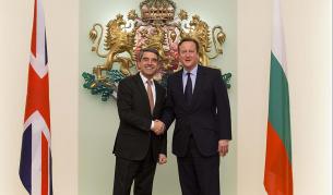 Росен Плевнелиев и Дейвид Камерън