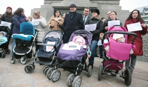 Протестът на майките пред НС