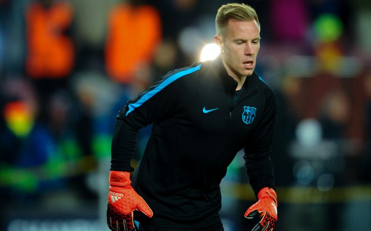 Изненадващо: Тер Стеген тренира на пълни обороти