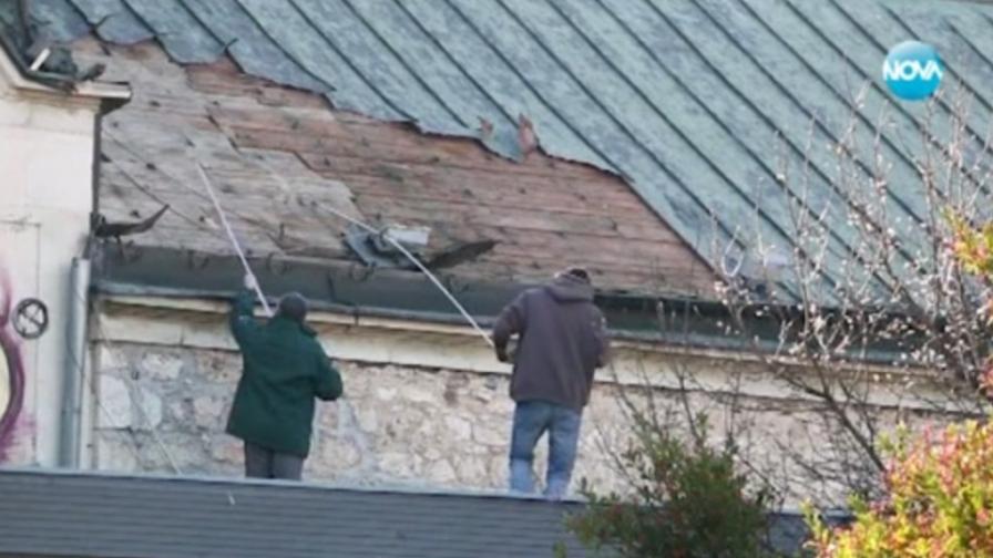 Нагла кражба на покрив във Варна