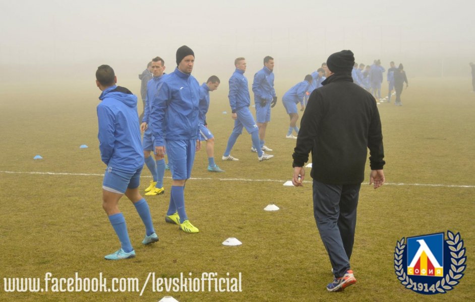 левски тренировка1