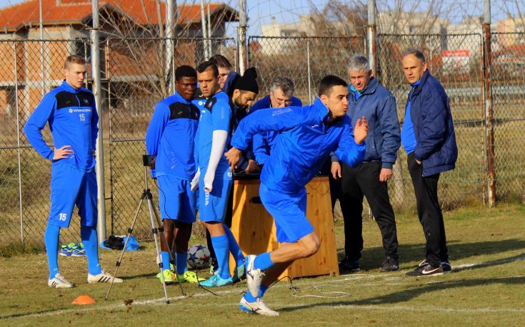 ВИДЕО: Нова серия тестове в Левски