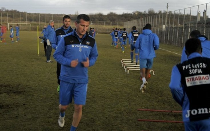 Александров на пълни оборти във втората тренировка на Левски