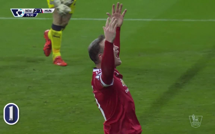 Брилянтният гол на Рууни за 3:2 срещу Нюкасъл