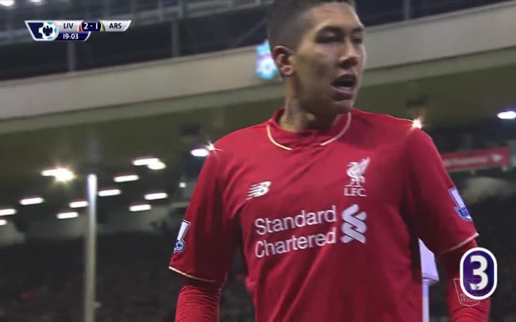 Красивият куршум на Роберто Фирмино срещу Арсенал