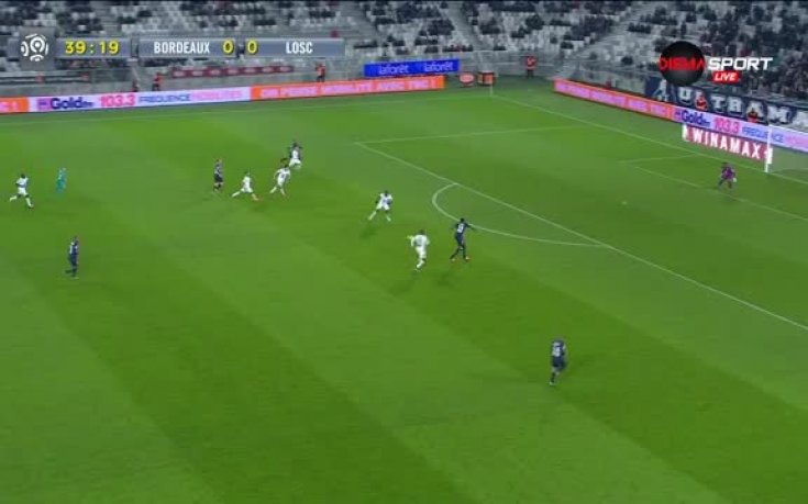 Бордо - Лил 0:0 /първо полувреме/