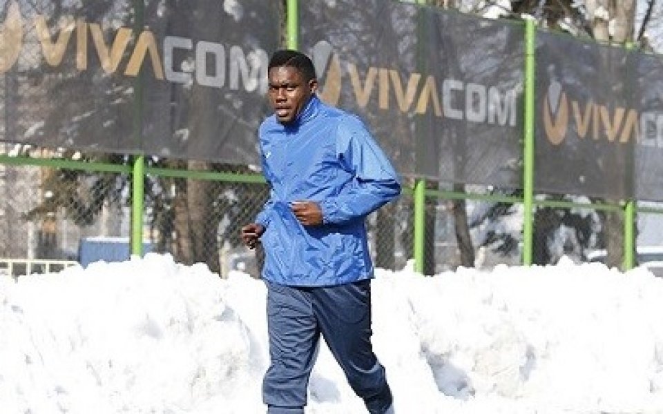Менголо с първа тренировка като играч на Левски