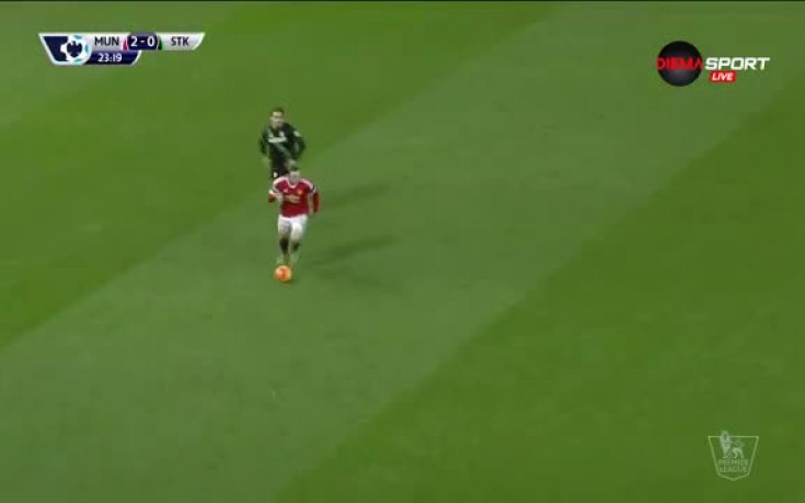 Манчестър Юнайтед - Стоук Сити 2:0 /първо полувреме/