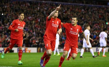 Ливърпул си поигра с огъня, но взе своето срещу Аугсбург