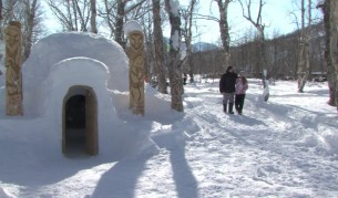 Първият иглу хотел отвори врати в Русия