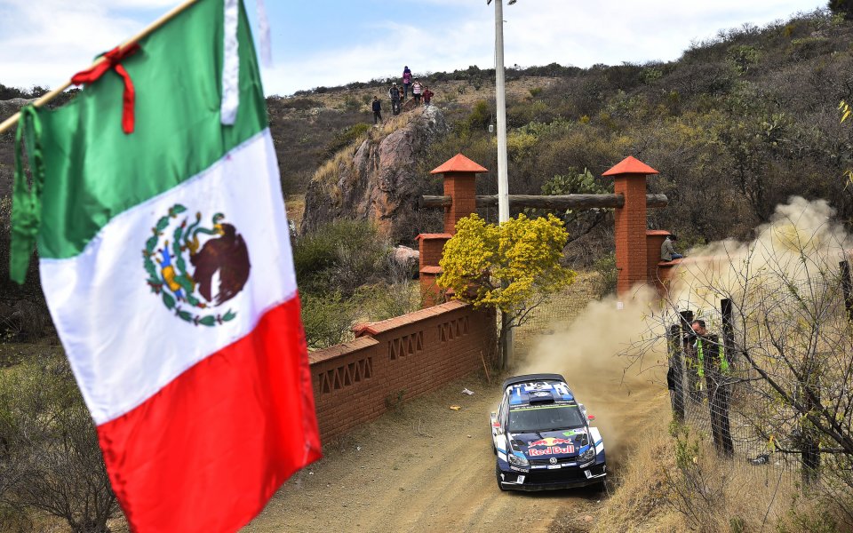 Латвала поведе след втория ден на рали Мексико