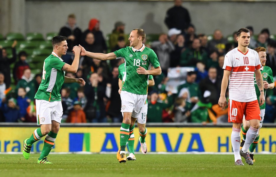 Ранен гол донесе успеха на Ирландия срещу Швейцария1