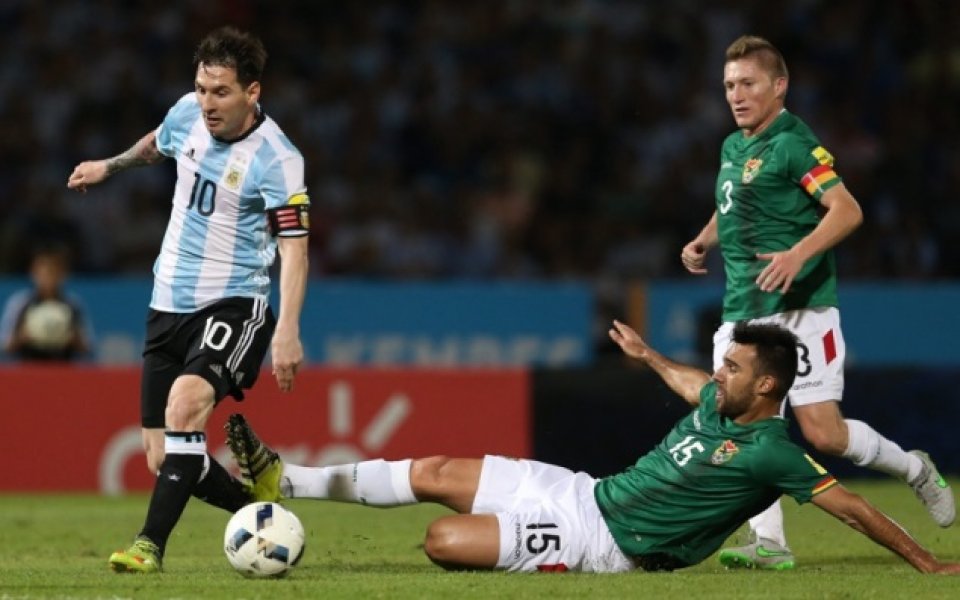 Меси с 50-ти гол за Аржентина при успех на тима