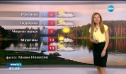 Прогноза за времето (12.04.2016 - сутрешна)