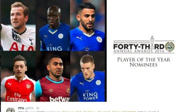 Трима от Лестър сред шестимата номинирани за Играч на сезона