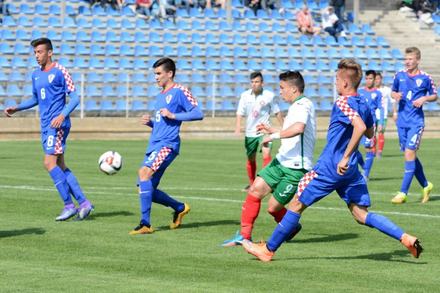 България U16 отстъпи на Хърватия U161